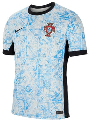 Das EM Awaytrikot von Portugal